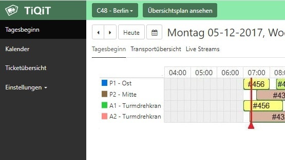 Bauticket-Modul